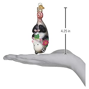 Oldworldchristmasornamentsblossomopossumglassblownornamentsforchristmastree  Urban Country Home Decor Old world christmas ornaments blossom opossum glass blown ornaments for christmas tree  urban country home decor