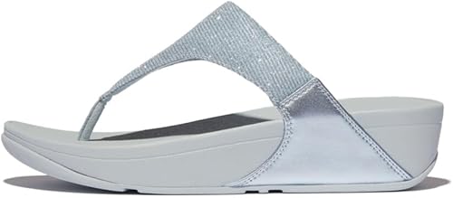Fitflop Sandales Lulu Shimmerlux pour femme, bleu, 36 EU