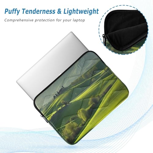 Funda para Laptop 13-14 pulgadas Verde Ligero miniatura 5