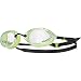 TYR Tracer Racing Goggles, Clear/Green/Black, One Size