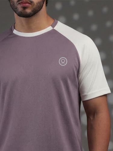 Image of CHKOKKO Gym Tshirt for Men Workout Regular fit t Shirt for man Breathable Dry fit Sports t Shirt Half Sleeve Activewear Round Neck Yoga and Running & Outdoor activites