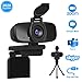 Produktbild LarmTek 1080P Full HD Webcam,Computer Laptop Kamera für Konferenz-und Videoanruf,Pro Stream Webcam mit Plug and Play Videoanruf