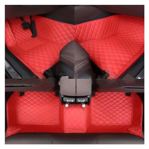 Tapis de voiture personnalisé Toyota Harrier anti-saleté durable rouge