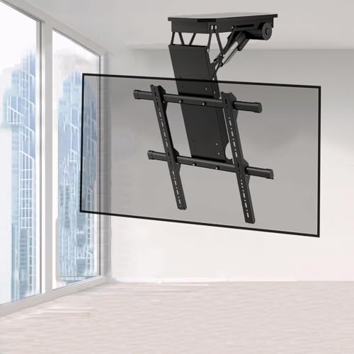 Support de plafond télévisé électrique pour dissimuler votre écran dans la chambre ou le salon