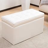 システムK 収納スツール 【座る 乗せる 収納 をこれ1台で】 使い勝手のいい可愛いキューブボックス 2人掛け収納ベンチ 見た目以上の収納力 オットマン 腰掛け 足置き バタフライ式開き蓋 完成品 2人掛け ホワイトアイボリー