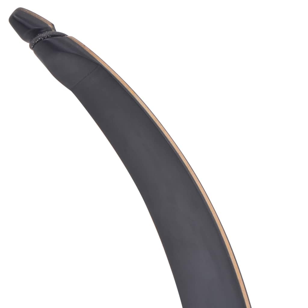 vidaXL Arco Ricurvo per Adulti Tiro a Segno Sportivo Elegante Robusto Preciso Sport per Principianti 173 cm 14,5 kg in Legno e Nylon