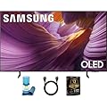 Samsung 77 Inch S85F 4K OLED Smart TV 2025 Vision AI NQ4 AI Gen2 HDR Dolby Atmos 120Hz Gaming Alexa/Bixby Tizen OS Wi-Fi 5 w/HDMI Cable, Cleaner, Cloth & 12 Mo Protection