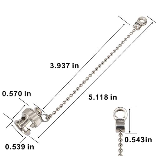 5-Pack Tapas protectoras BNC para conector hembra miniatura 6