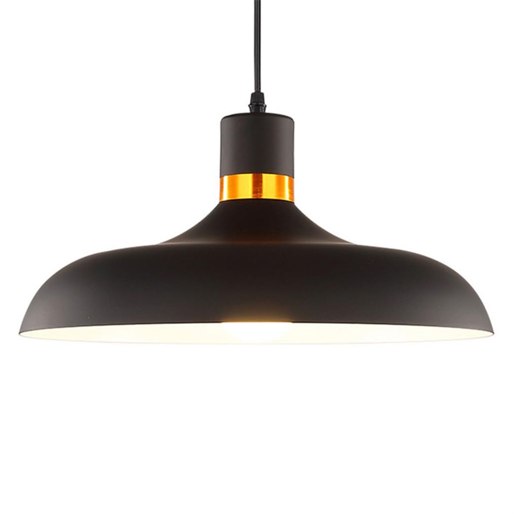 Lampada A Sospensione Nera - Lampadario Industriale