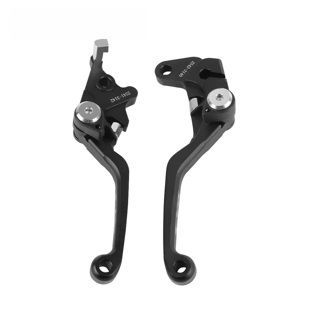 ZCYYL Brake CNC Pivot Brake Lever Clutch Levers for Suzuki DRZ250 DRZ400E DRZ400S DRZ400SM DR-Z400 2000-2023(Black)