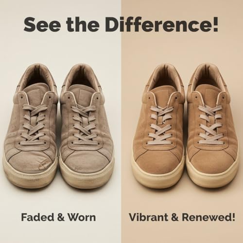 Suede and Nubuck Yellow Color Renovator Spray - Nubuck Suede Care - Create Individual Color Matching by MAVI STEP