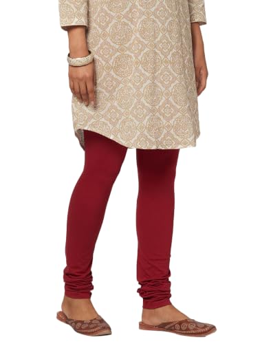 Image of Fabindia Womens Cotton Regular fit Churidar Pants
