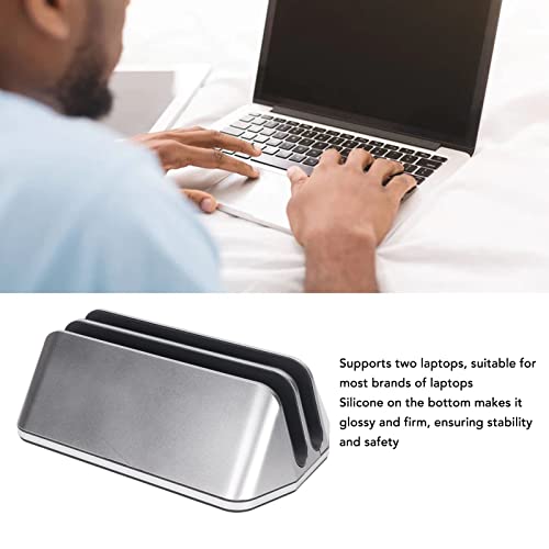 Soporte Vertical Doble para Portátiles de Aluminio Ajustable miniatura 3