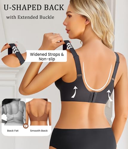 Avidlove Wireless Bras for Women Bras No Underwire Seamless Push Up Bralette Full Coverage Comfort Bra Everyday Bra3