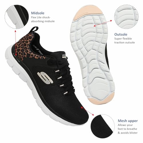 Image of Skechers Women Flex Appeal 4.0 Wild Ballad Sneakers