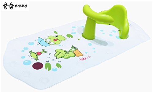 40 70cm care Tapis De Bain Antiderapant Pour Bebe Avec Temoin De Temperature Grenouille Verte Securite De La Salle De Bain Bebe Puericulture