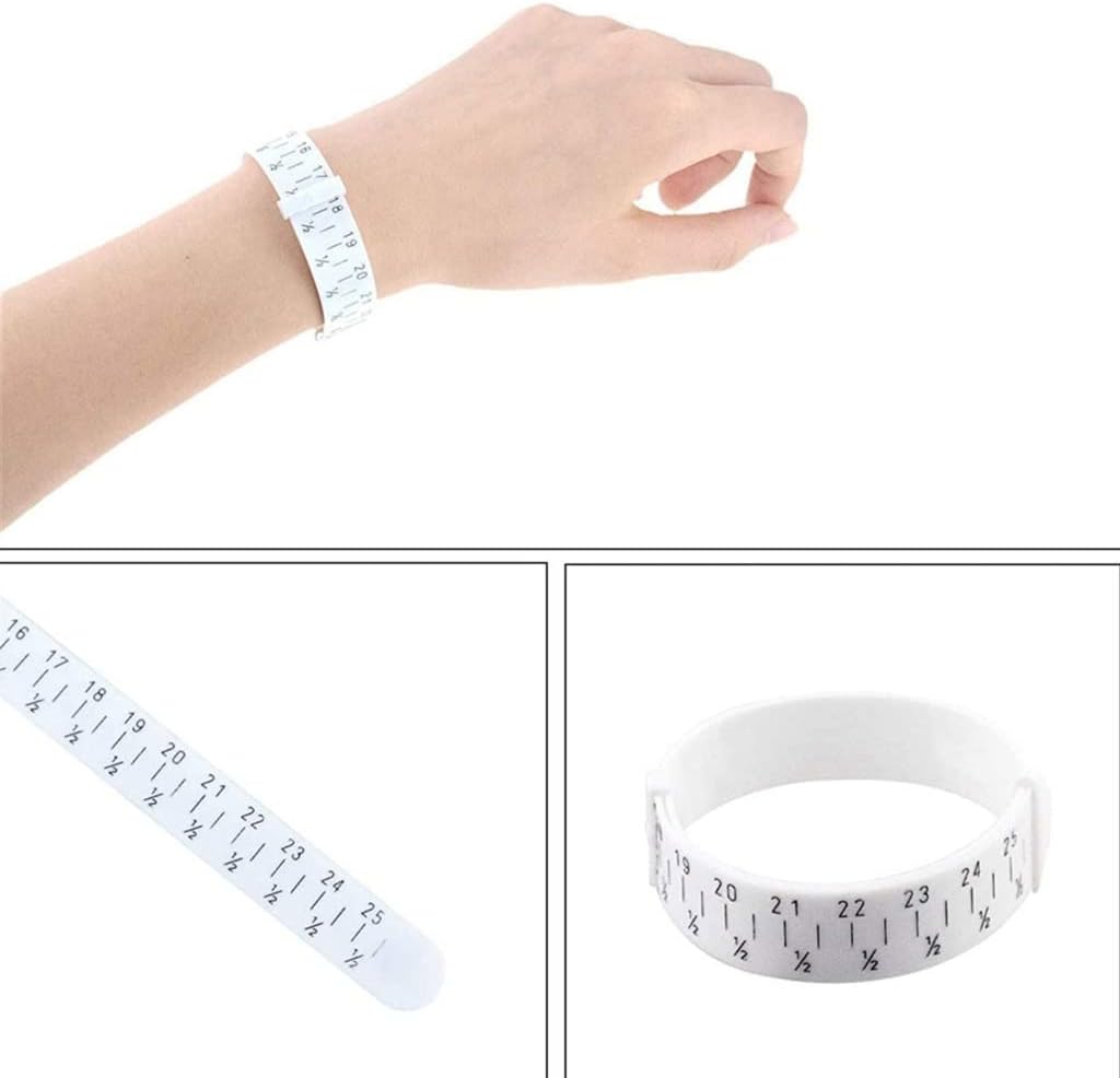 Bracelet Rings Sizer Jewelry Sizing Tools 1-17 USA Rings Size Plastic Ring Sizer