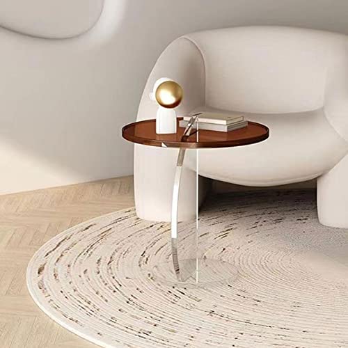 Table d'appoint en acrylique et petite table basse moderne - 7