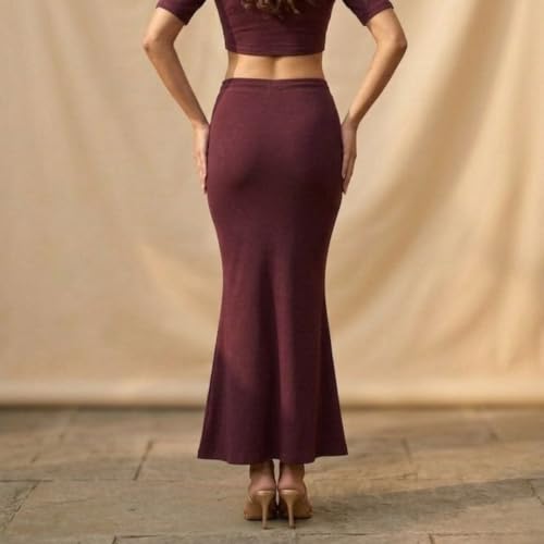 Image of Women's Saree Shapewear - Slim Fit Stretchable Petticoat for Sarees | Comfortable Waistband | Body Shaping Underskirt