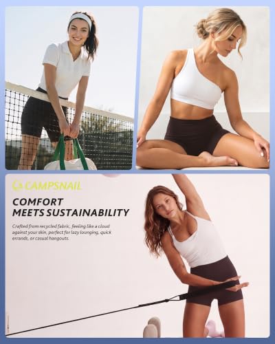 Image of Workout Biker Shorts for Women - 3 inch /5 inch /14 inch Booty Spandex Volleyball Shorts | Soft High Waisted Tummy Control Shorts, Short Capri Knee Leggings, Fitness Clothing for Yoga Gym Running Athletic