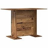 salle à manger ancienne en chêne Contenant de la livraison: Générique Table de Salle à Manger Bois Ancien 110 x 60 x 75 cm,Meubles, Tables, Tables à Manger, Bois Ancien (Poids 19.5KG)