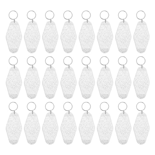 Porte-clés vintage Motel losange rétro key tag PATIKIL pour étiquettes de bagages DIY