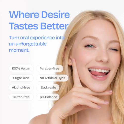Image of IntiMD Tasty Cotton Candy Water Based Flavored Edible Oral Gel, 2 Ounce, for Men, Women and Couples