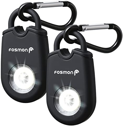 Hootie Personal Safety Alarm Keychain 8-Pack - 130dB Siren With Strobe Light For Self Defense