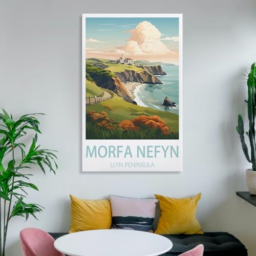 Poster mural toile Morfa Nefyn résout le problème des murs vides