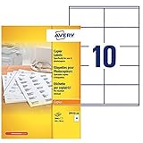 AVERY - Boite de 2000 étiquettes autocollantes multi-usages, Format 105 x 58 mm, Impressi...