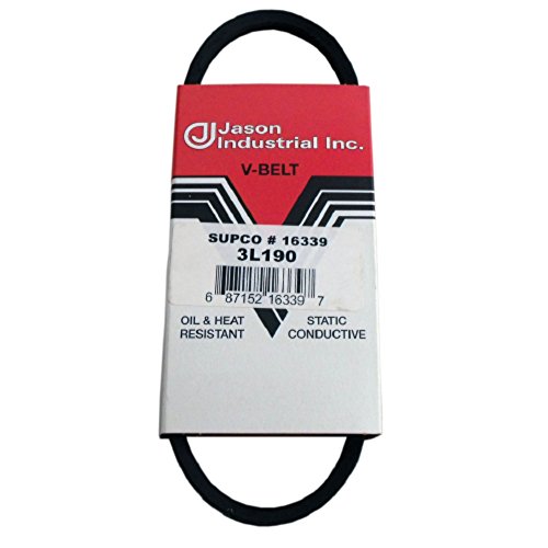 Jason Industrial 3L190 FHP - Fractional Horsepower V-Belt, 3/8