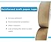 ELEPA Reinforced Kraft Paper Tape-1.88 Inch X 165 Feet-Self Adhesive Packaging Tape, Used for Heavy Duty Packaging, Warehouse Storage, Shipping