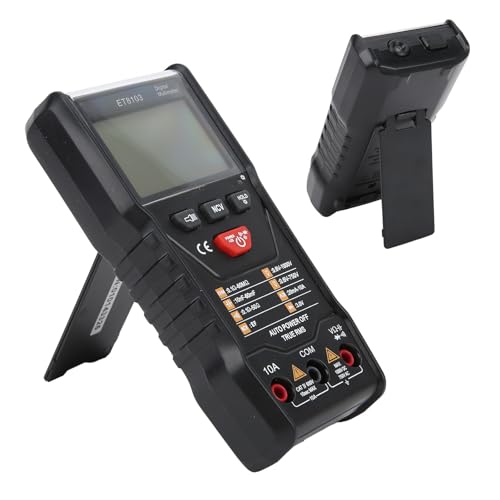 Multimètre numérique Ejoyous ET8103 en ABS robuste avec écran rétroéclairé - 5