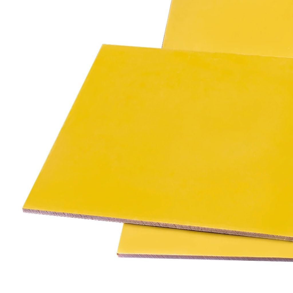 Płyty pleksi 3240 Arkusz z włókna szklanego Płyta epoksydowa Odporna na wysokie temperatury Grubość 0,5-10 mm DIY Płyta izolacyjna)(20x20cmx5mm(1pcs))