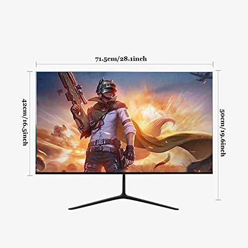 Image of 31.5 Inches Monitors Ultra-Thin Led Wide Monitor Portable Full Hd Computer Monitor 1920x1080p with Hdmi and Vga Ports Suitable for All Laptops