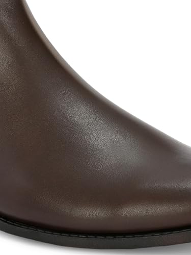 Image of EL PASO Men Faux Leather Casual Chelsea Boots