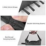 112 LBS Sand Bags for Canopy Legs, Sandbags for Pop Up Canopy Tent, Sandbags for Weight - Heavy Duty Canopy Weight Bags for Advertising Sunshade Gazebos Outdoor Patio Umbrella Pergolas (Unfilled) - Image 5