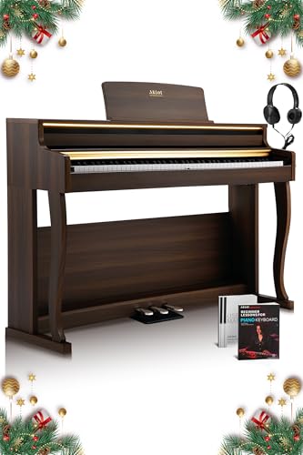 AKLOT Upright Digital Piano Keyboard: 88-Key...
