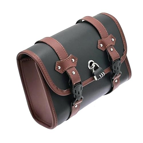 Sacoches moto Suzuki marron sécurisées par code pour protéger vos bagages