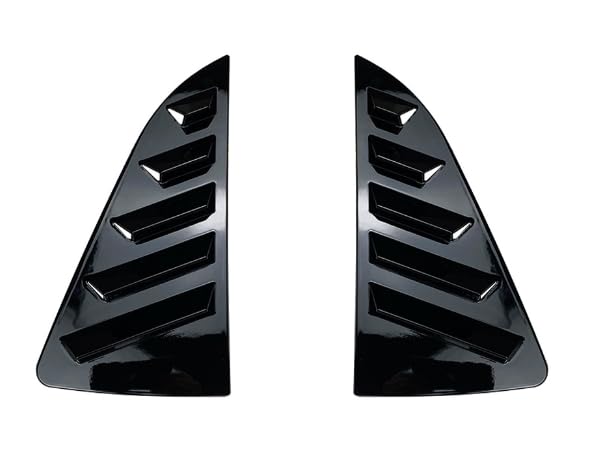 Auto Posteriore Finestra Feritoie per VW Polo 6R 6C 2011-2017, Alettone Posteriore Protezione Tende Lato Vent Accessori