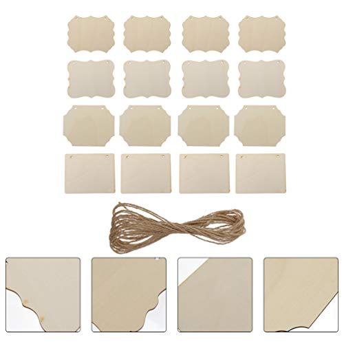 Garneck - Targa in Legno da Appendere, con Corda