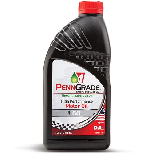 PENN GRADE 1 Aceite Monogrado SAE 60 1 Quart 4 Pack