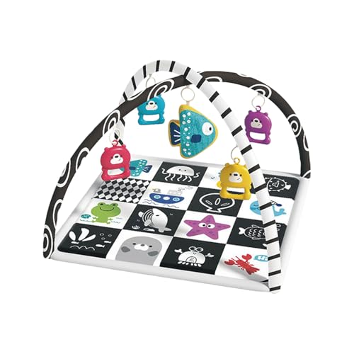 BAB Y - Tapete de juego para gimnasio, estimulación visual importante, 80 x 80 x 50 cm, tapete de juego para gimnasio, gimnasio y alfombras, portátil y ligero, para dormitorios, salas de estar