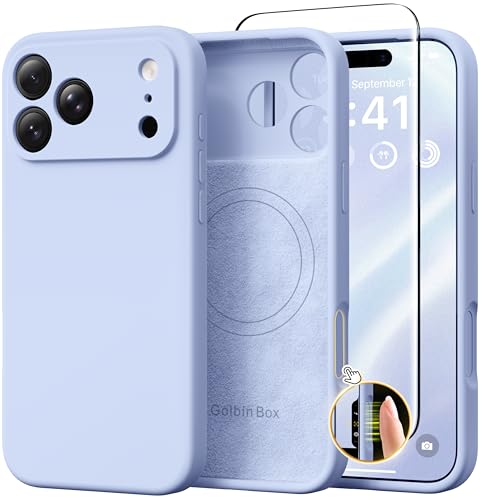 Image of GolbinBox Magnetic for iPhone 18 Pro Case /17 Pro Case, Cyan Purple