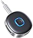 Produktbild Mohard Bluetooth Adapter Auto, Upgraded Bluetooth 5.3 Empfänger, Stereo Musik, Dualer Kopplung, Freisprechanruf mit 16H Spielzeit, 3,5mm Aux Adapter für Autoradio MP3-Tuner/Headset/Sprecher