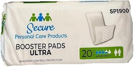 Booster Pads Ultra, SP1900, 13 Inch Length, 20 Count (Case of 9)