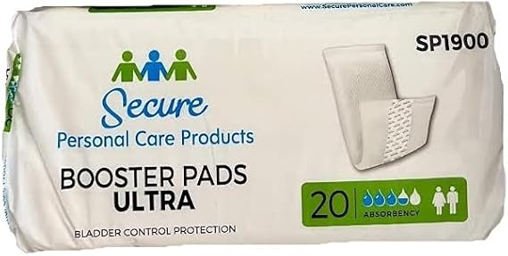 Booster Pads Ultra, SP1900, 13 Inch Length, 20 Count (Case of 9)
