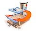 10343 Parcheggio Business class small foot in legno, compatibile con i binari ferroviari disponibili in commercio, a partire da 3 anni