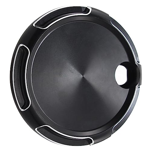 TOTMOX Fuel Gas Tank Door Cover, Motorcycle Gas Box Cover, 2008-2017 Compatible with Harley Touring Street Glide, Electra Glide, Road Glide, Tri Glide Models