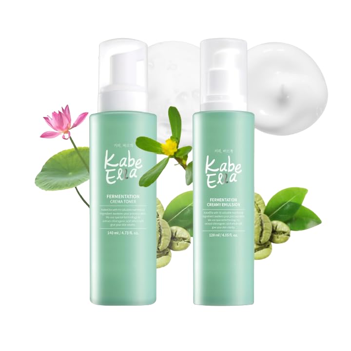 KabeElla Fermentación Crema Toner y KabeElla Fermentación Cremosa Emulsión Bundle